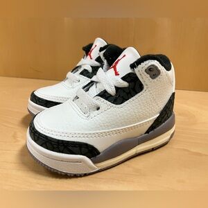 Jordan Retro 3 Cement Grey Toddler